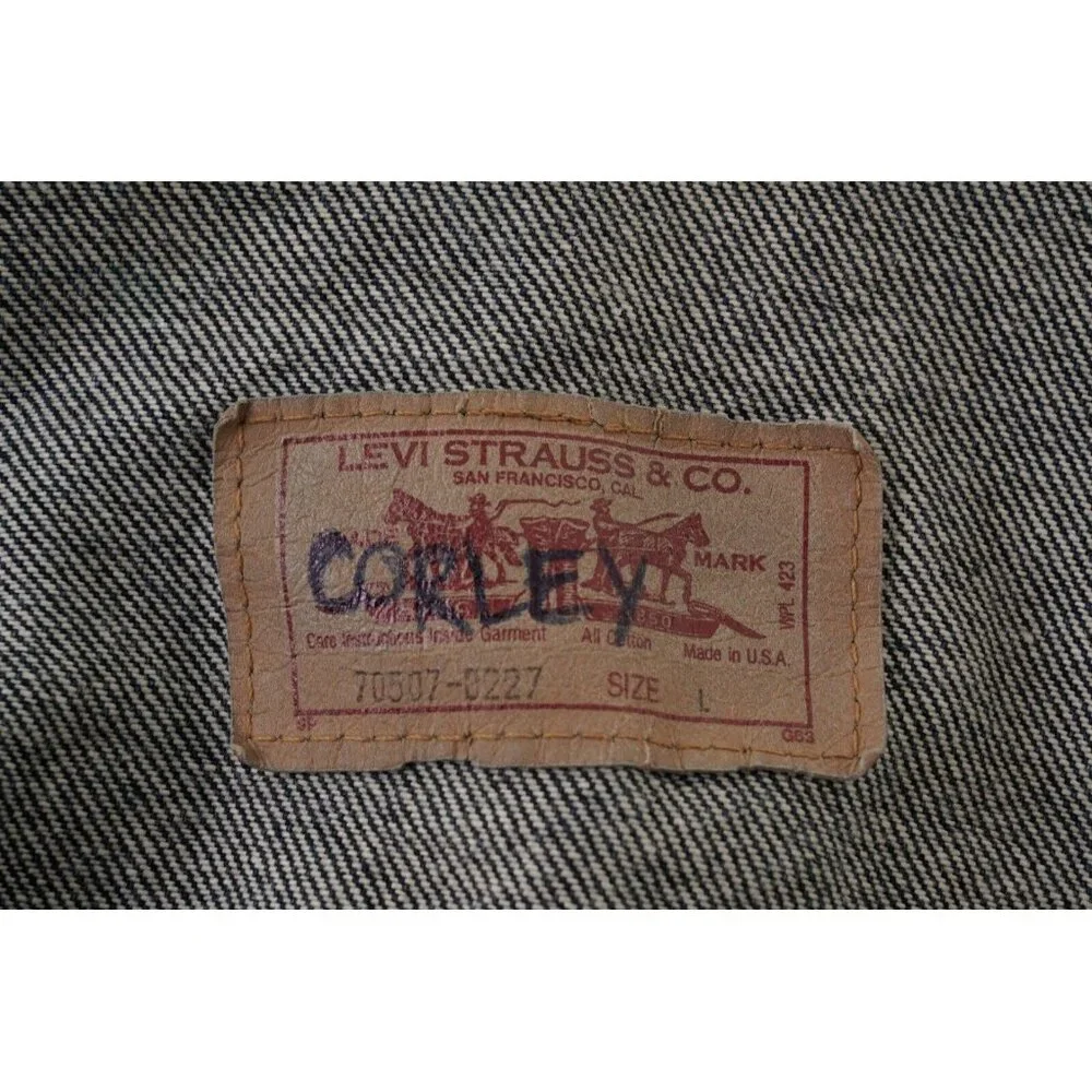 Vintage Levi's Trucker Denim Jacket Mens Sz L